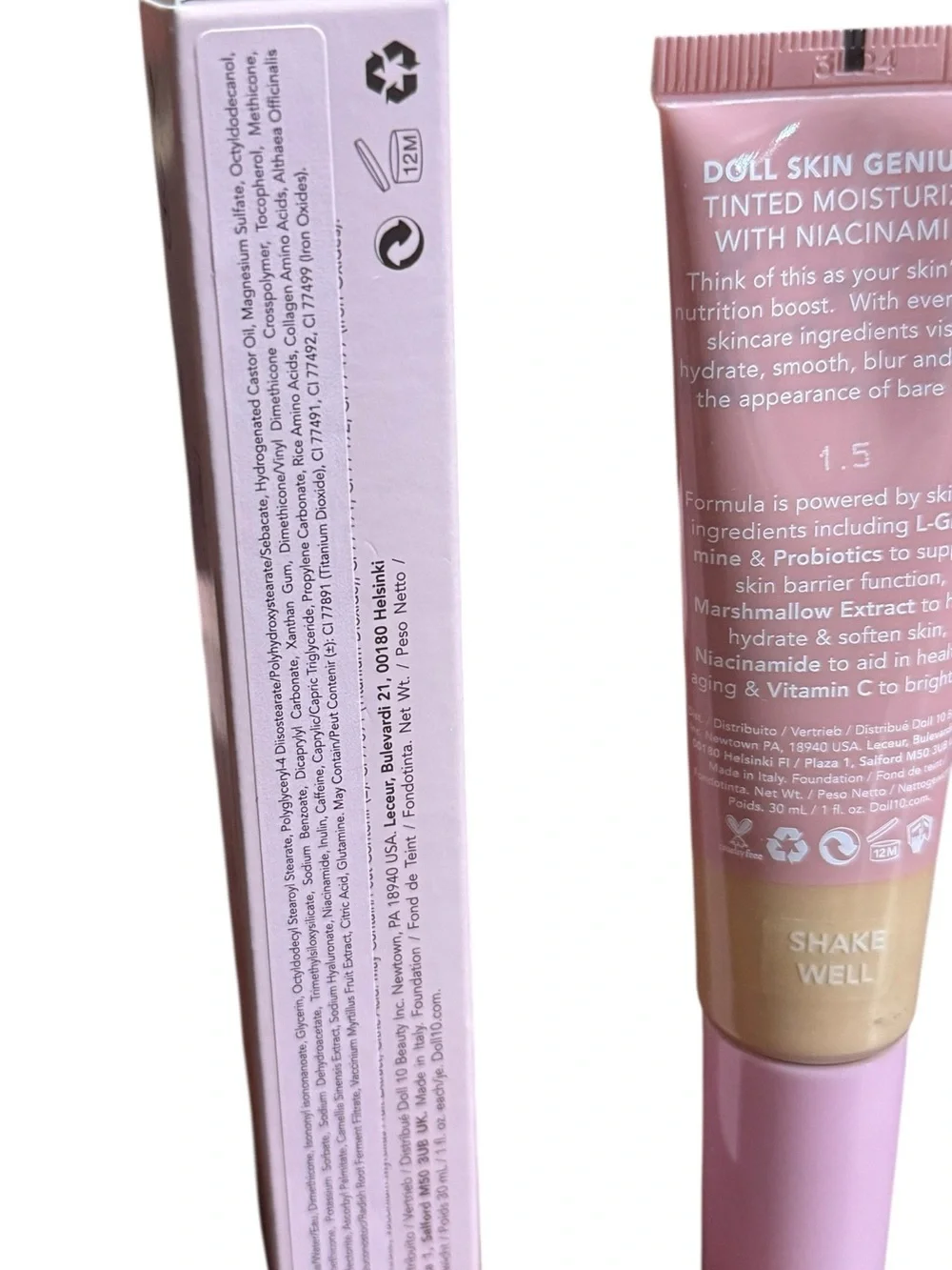 Doll 10 Genius Tinted Moisturizer 1oz 20ml New In Box